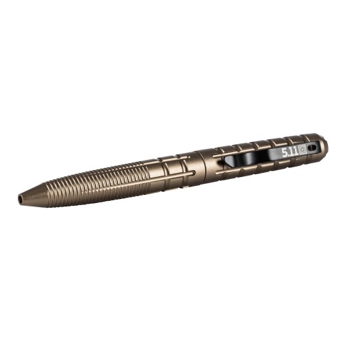 5.11 Tactical Kubaton Tactical Pen (Sandstone), With refined styling and precise balance, the Kubaton Tactical Pen feels solid yet nimble in hand